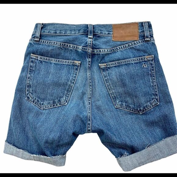 Rag & Bone denim cut off shorts size 25 - Picture 2 of 8